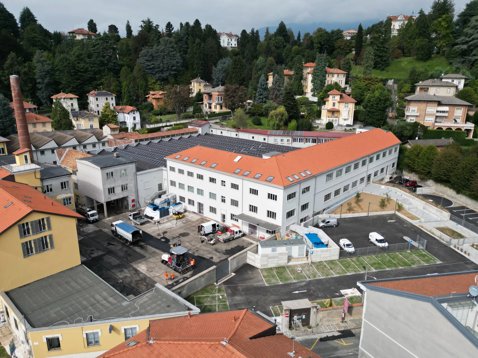 Riqualificazione della pavimentazione e bonifica dell'area privata – Condominio Ex FILA